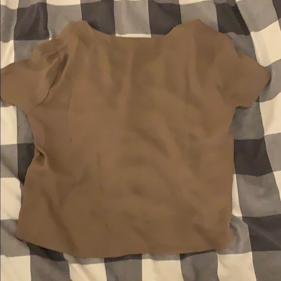 Forever 21 womens dressy tie up shirt - Picture 3 of 4